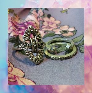 FREE with Purchase! Silver Ring Set - size 7.5